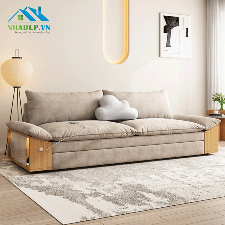 Sofa bed cao cấp Mid-Century Modern Style MF826